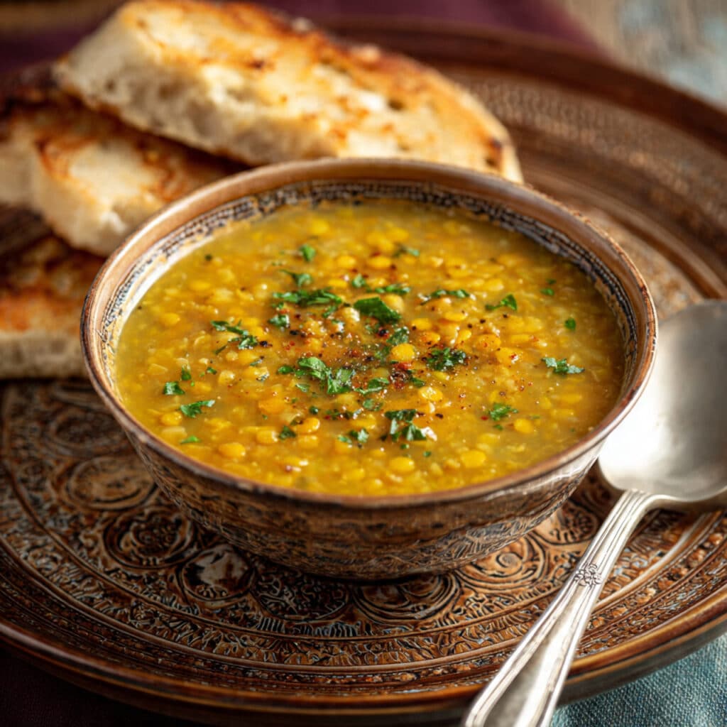 Healing Golden Lemon Lentil Soup