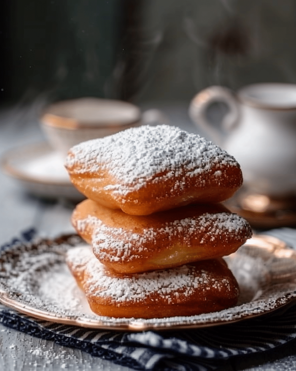 Vanilla French Beignets for Breakfast