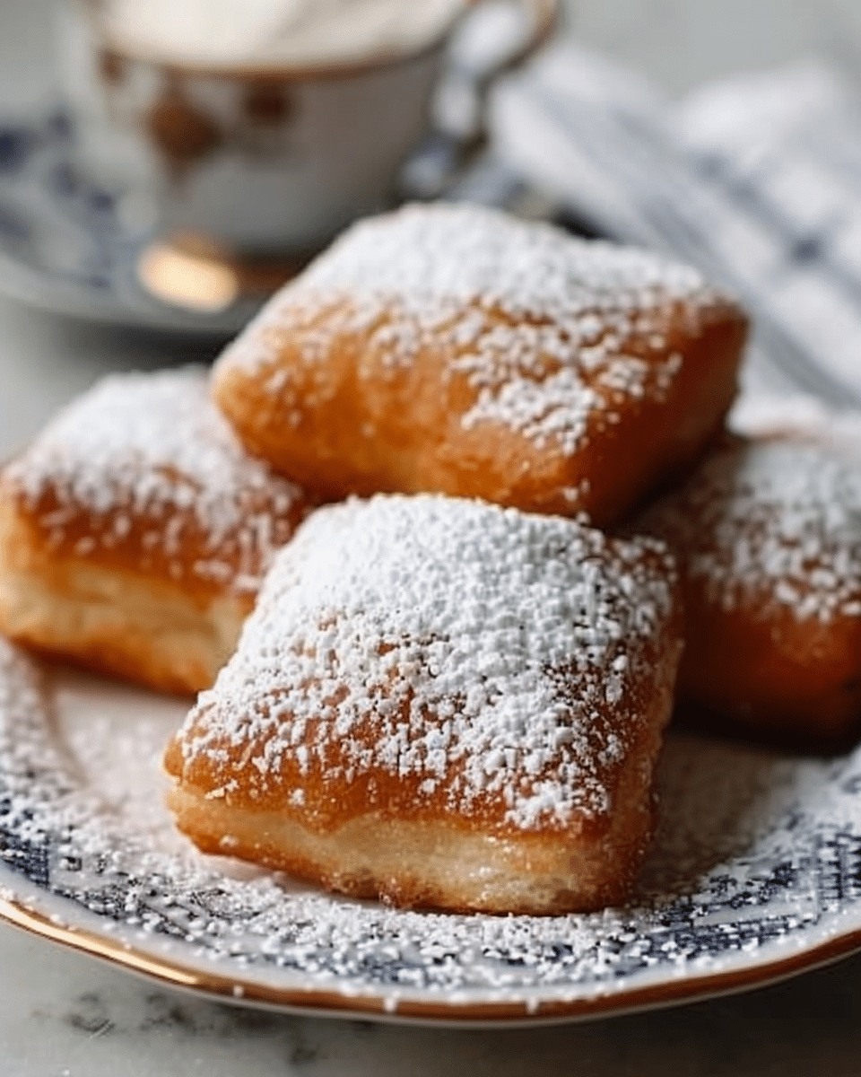 Vanilla French Beignets for Breakfast
