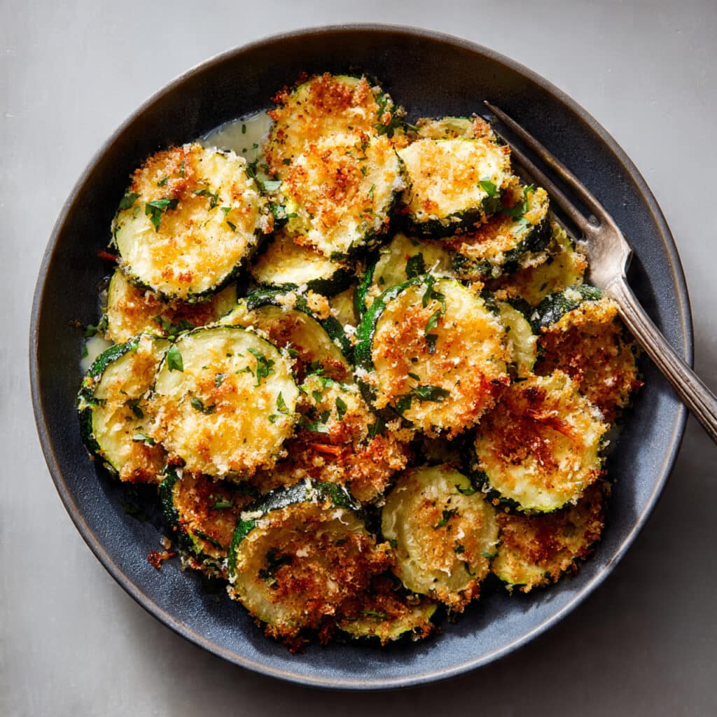 Baked Parmesan Zucchini