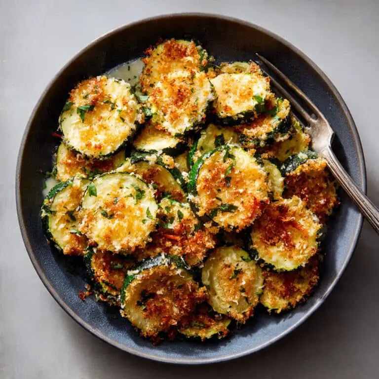 Baked Parmesan Zucchini