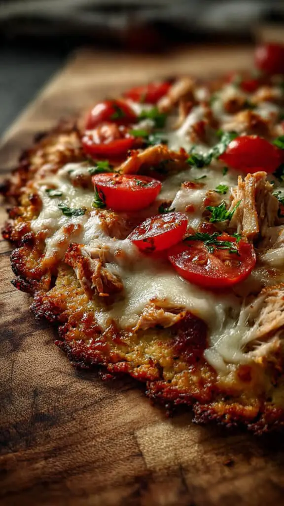 Keto Chicken Pizza Crust