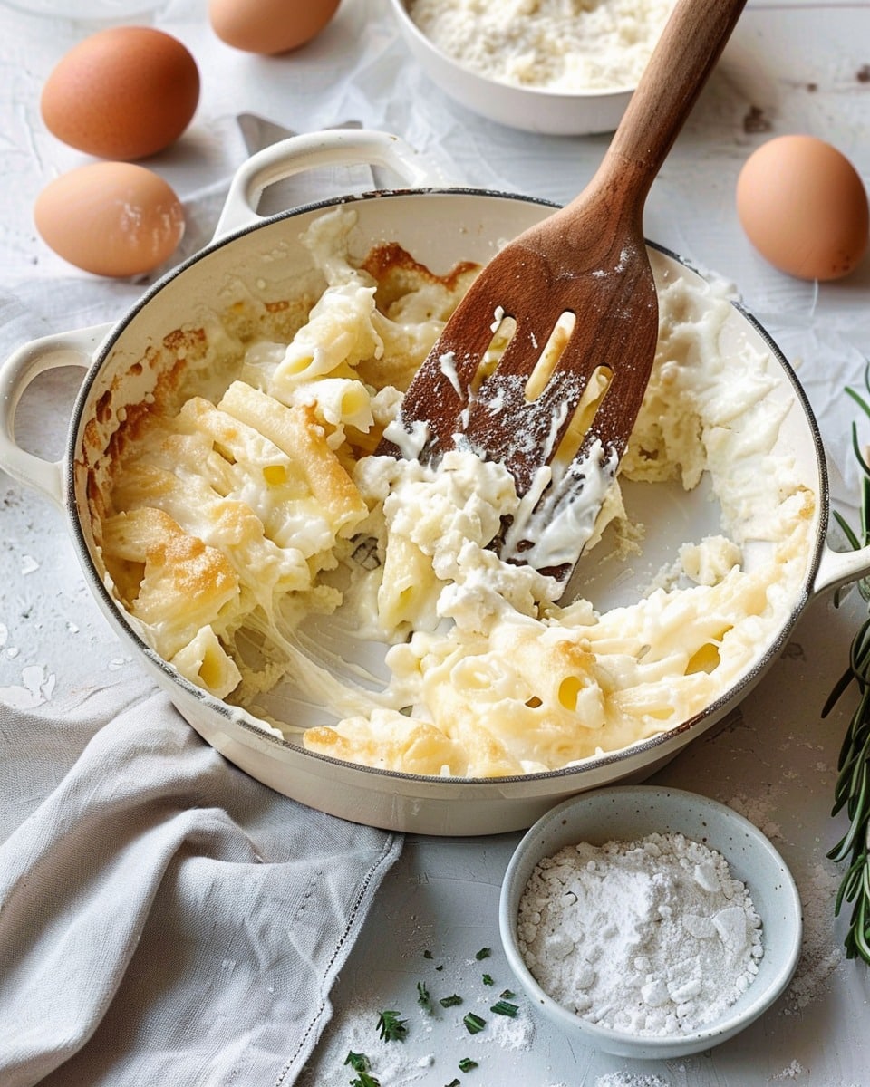 Creamy Chicken Alfredo Pasta Bake