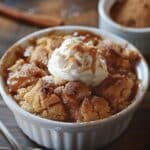 Warm Snickerdoodle Cobbler