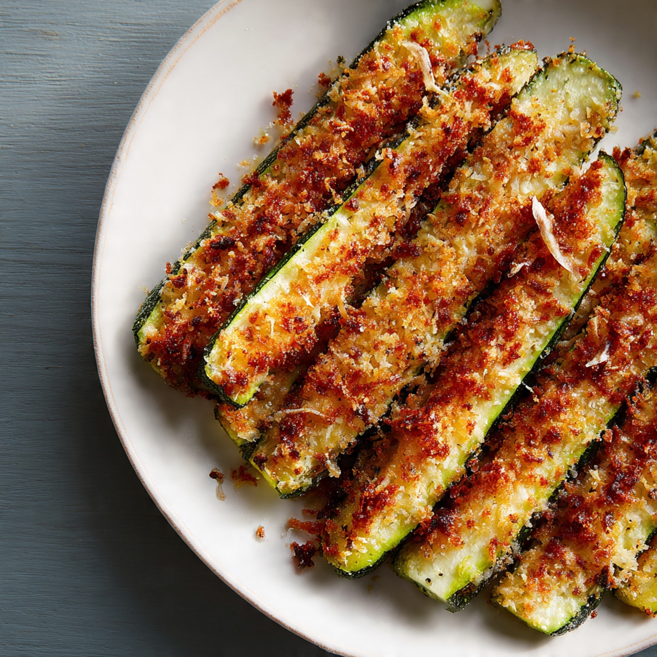 Baked Parmesan Zucchini