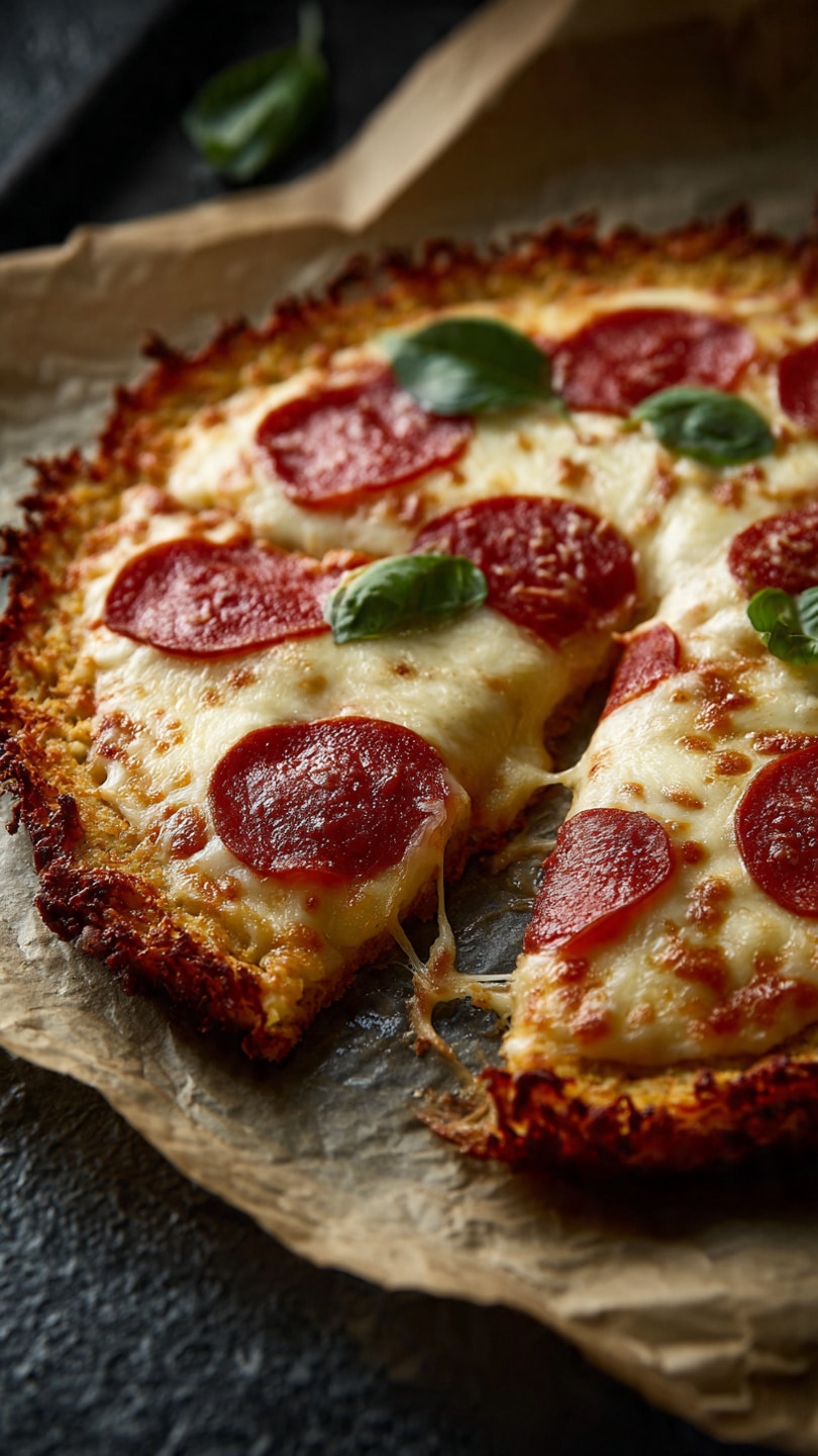 Keto Chicken Pizza Crust