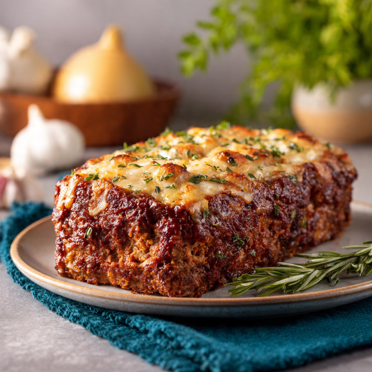 Mouthwatering Garlic Parmesan Meatloaf Recipe