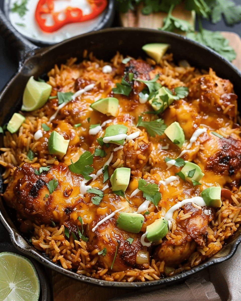 BBQ Chicken and Rice