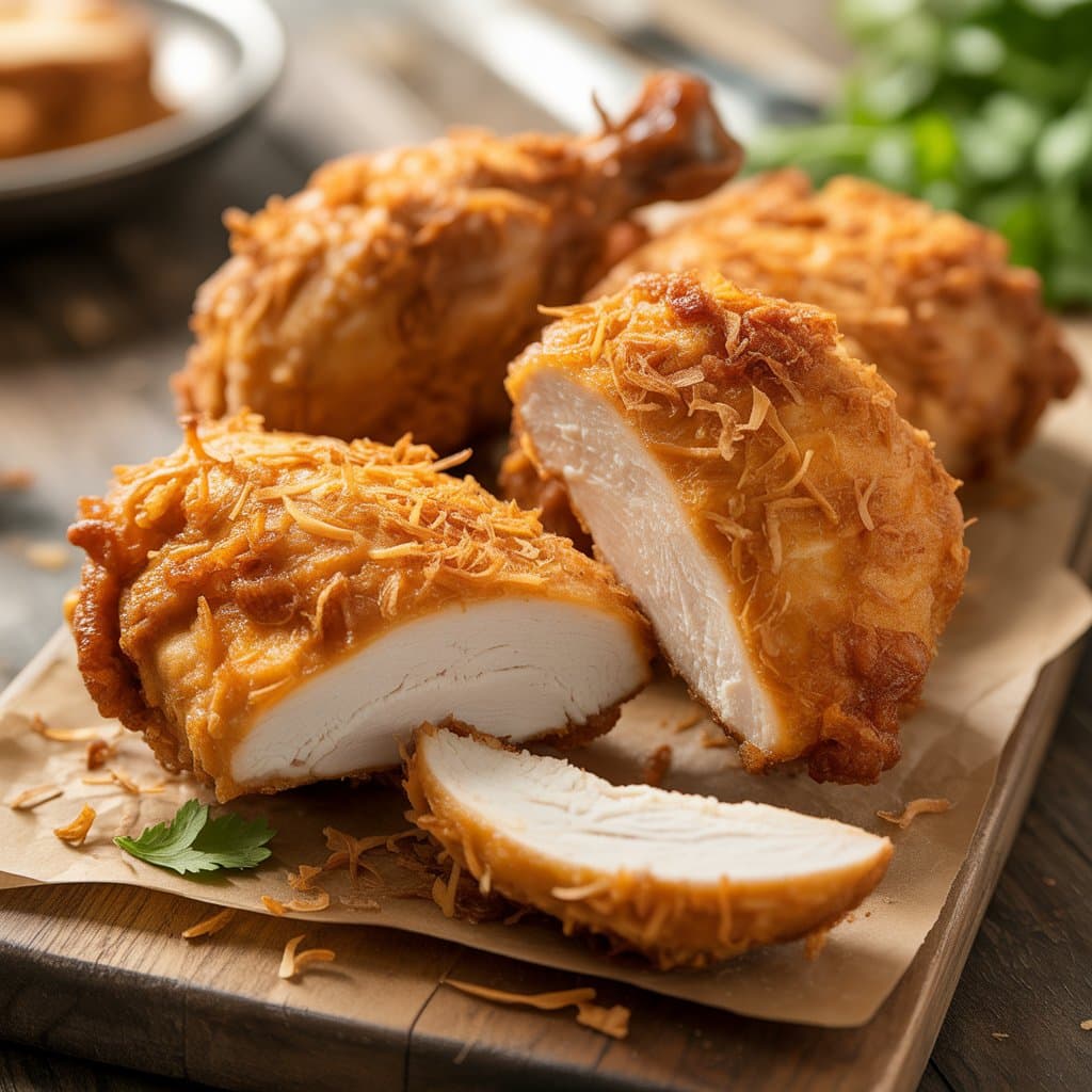 Crunchy Coconut Chicken