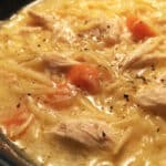 Crockpot Creamy Chicken Noodle Soup