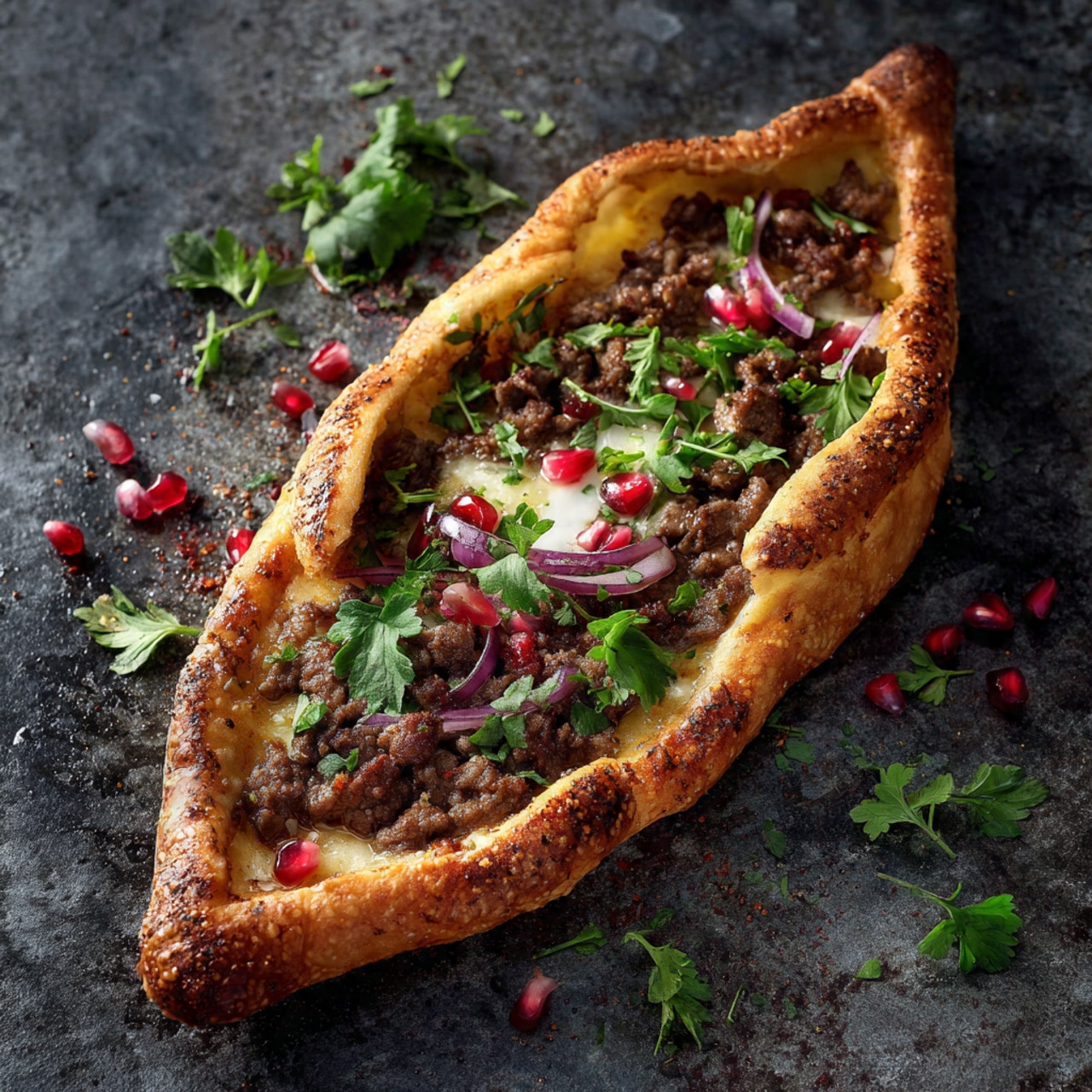 Turkish Beef Pide