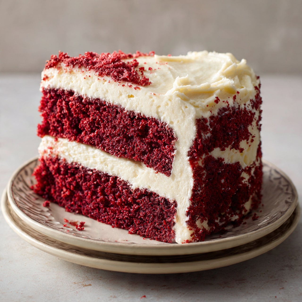 Red Velvet Cake with Cream Cheese Frosting