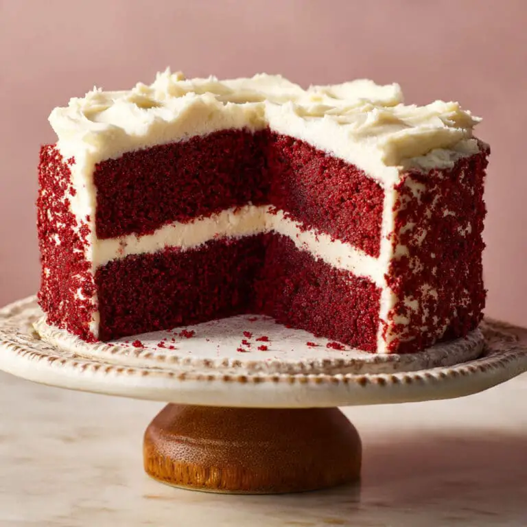 Red Velvet Cake with Cream Cheese Frosting