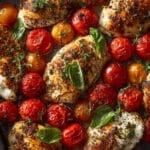 Sheet Pan Caprese Chicken