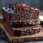 Double Dark Chocolate Zucchini Bread