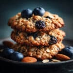 Tasty Blueberry Oatmeal Cookies