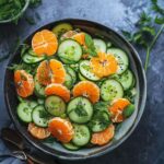 Clementine Cucumber Salad