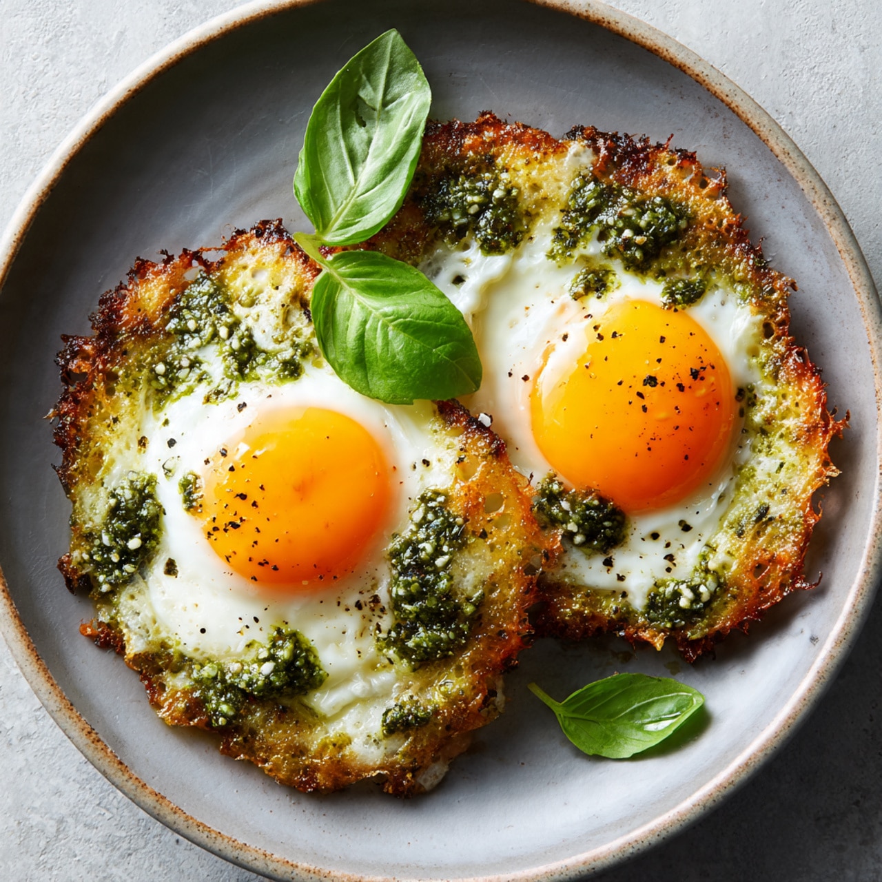Easy Pesto Eggs Recipe