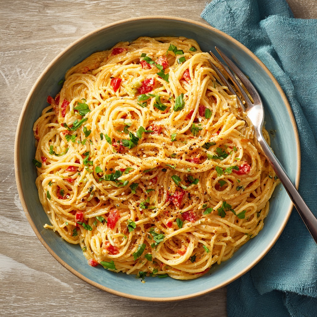 Creamy High Protein Beef Pasta