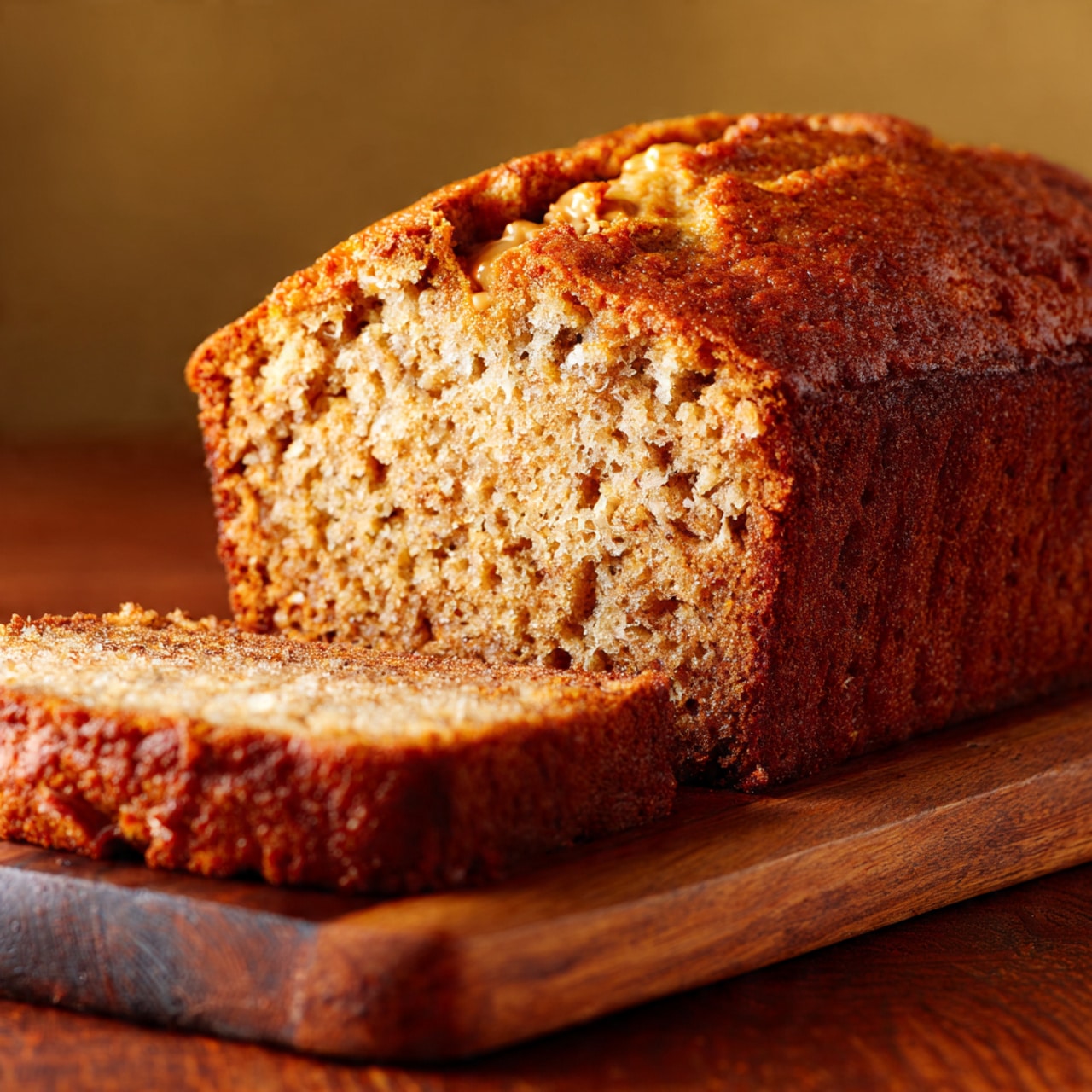 Peanut Butter Banana Bread
