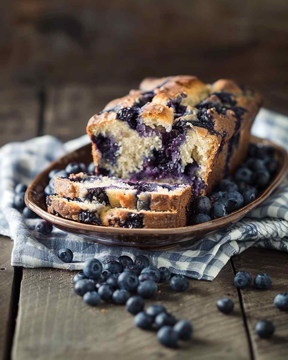 Blueberry Muffin Bread 4 Blueberry Muffin Bread