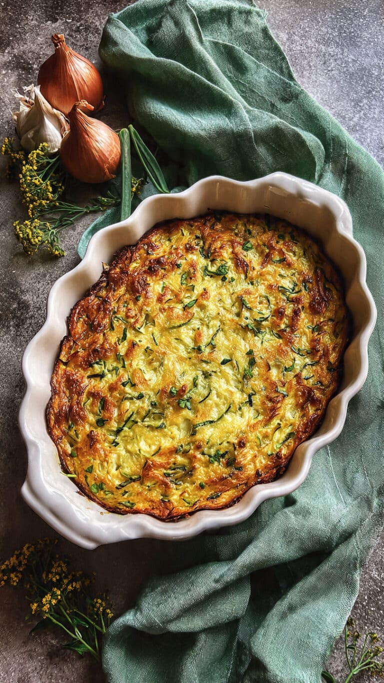 Savory Garden Zucchini Casserole