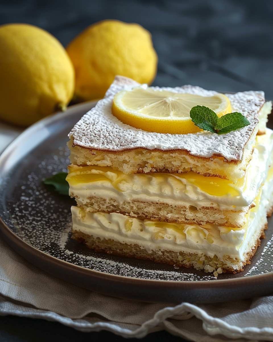 Lemon Tiramisu