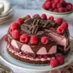 Heavenly Raspberry Chocolate Mousse Cake