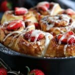 Strawberry Cinnamon Rolls