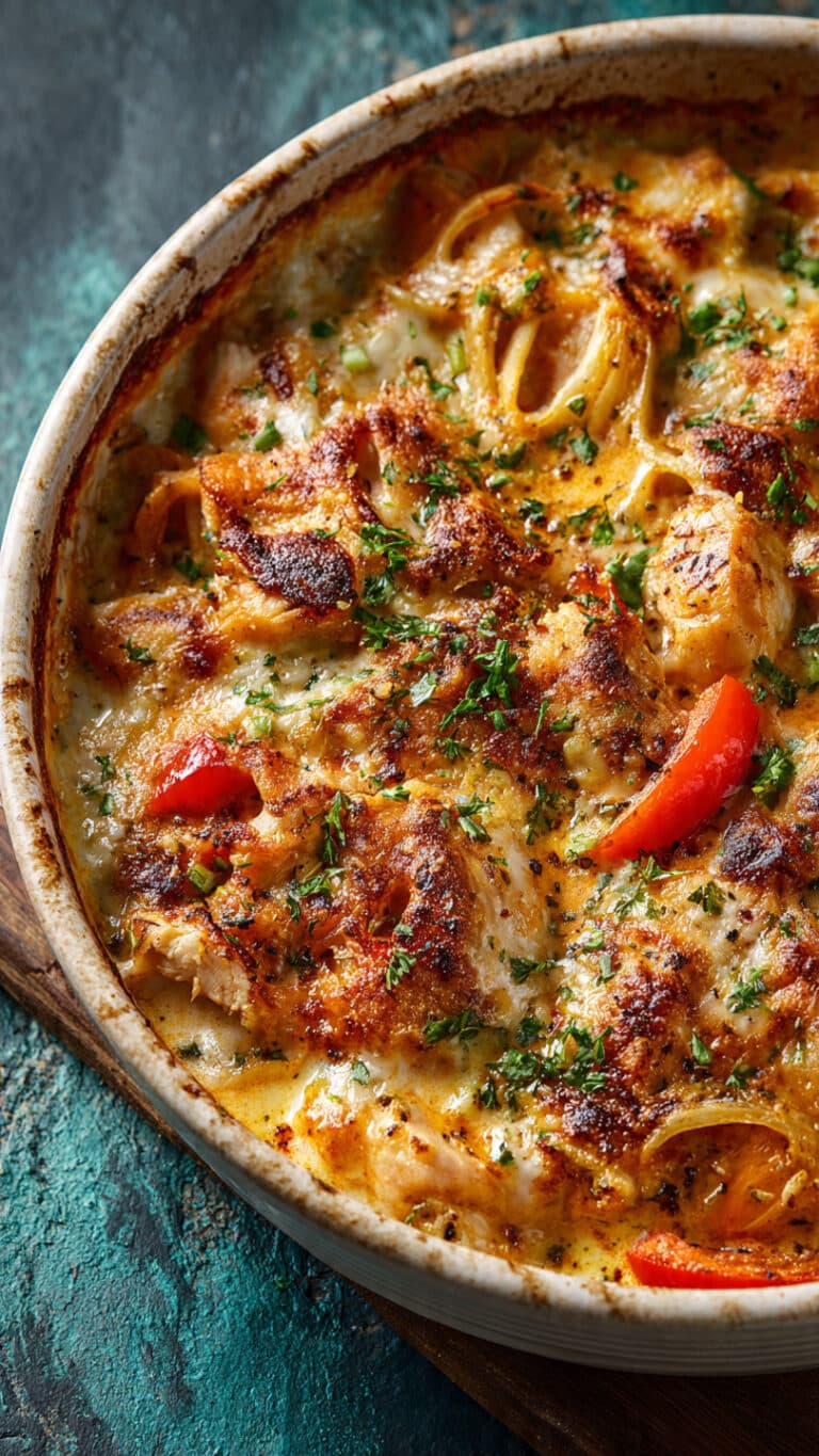 Chicken Fajita Casserole