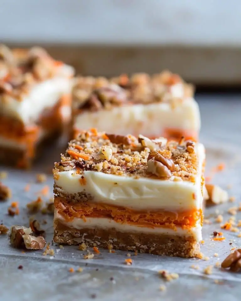 Irresistibly Indulgent Carrot Cake Cream Cheese Bars