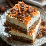 Irresistibly Indulgent Carrot Cake Cream Cheese Bars