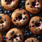 Homemade Blueberry Bagels
