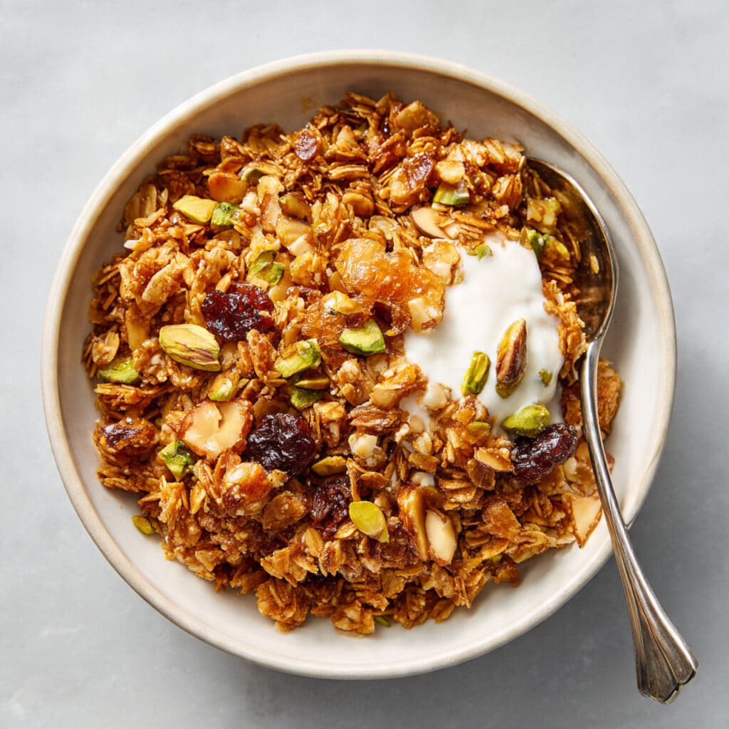 Air Fryer Baklava Granola