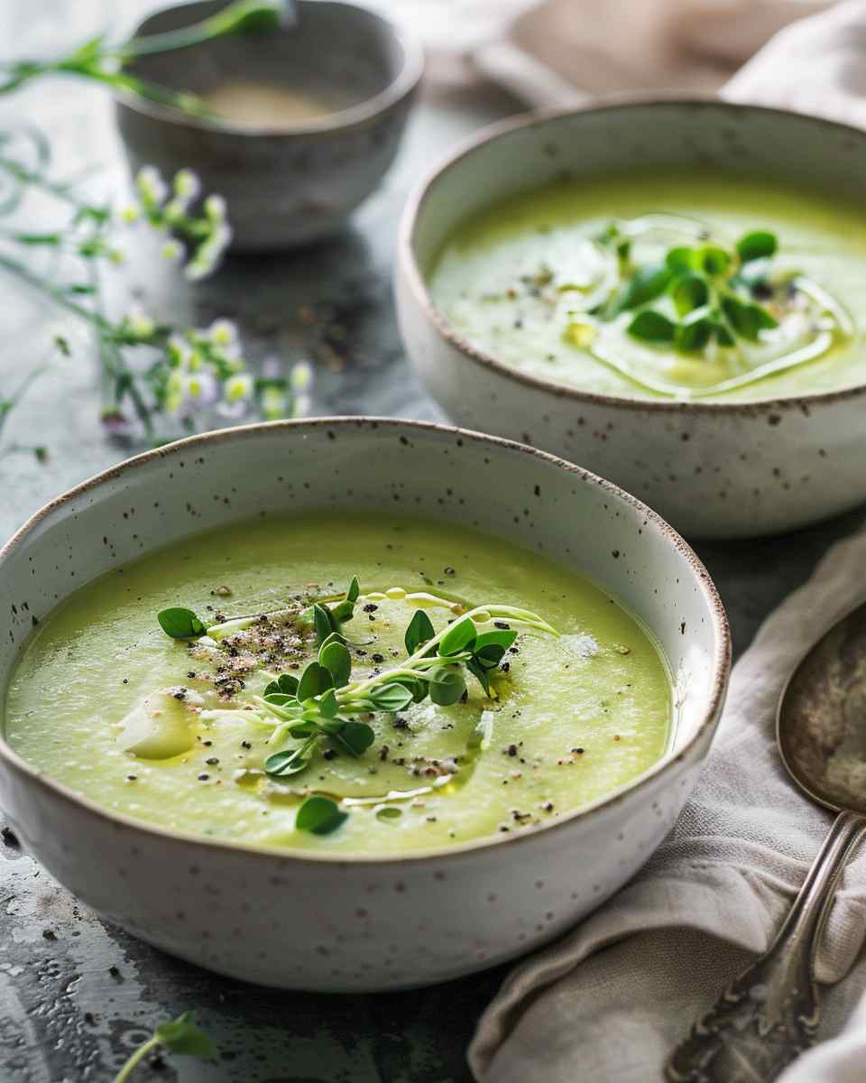 Cream of Spring Vegetable Soup