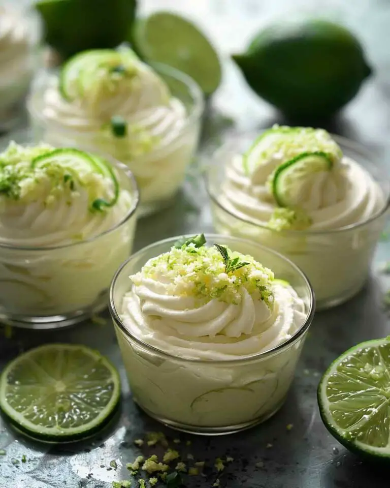 Lime Mousse Cups