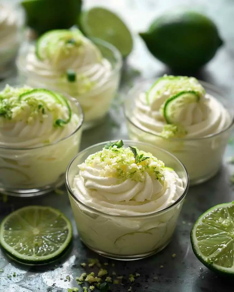 Lime Mousse Cups