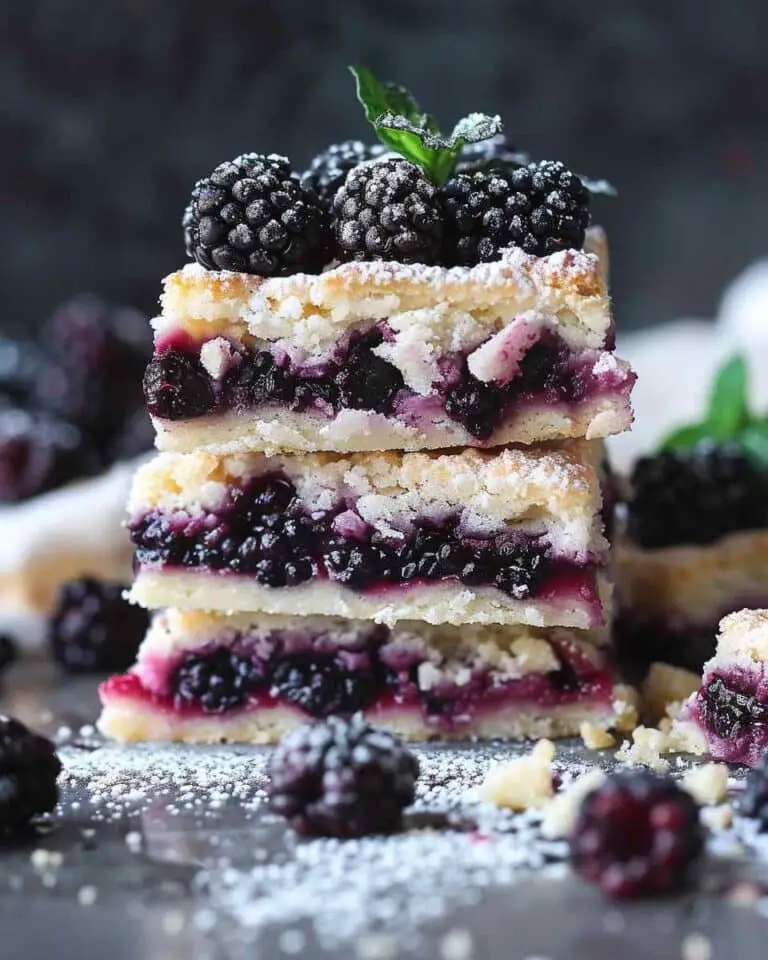 Irresistible Blackberry Shortbread Wedges