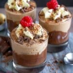 Peanut Butter & Chocolate Cottage Cheese Mousse