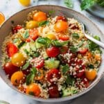 Cherry Tomato Couscous Salad