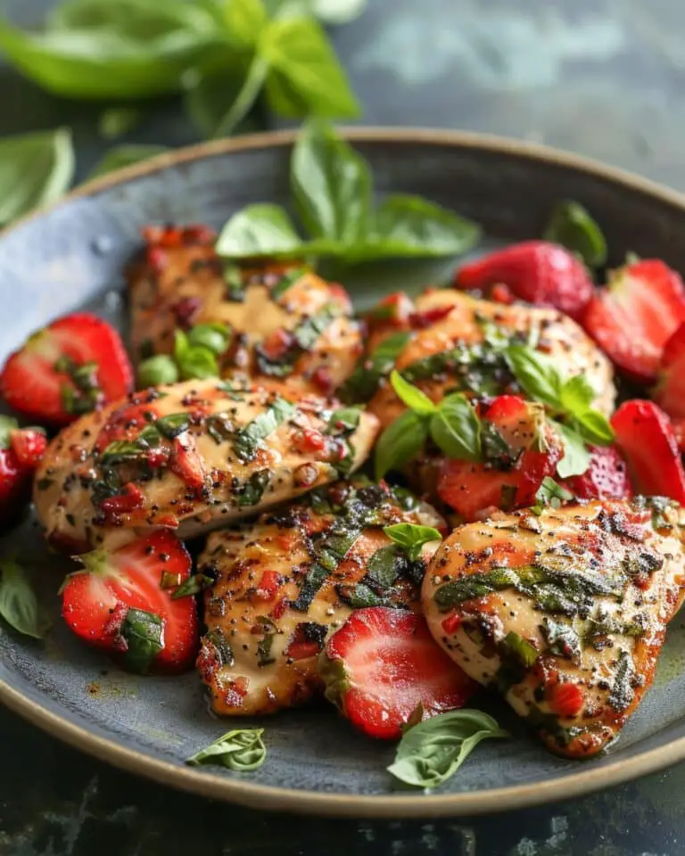 Strawberry Basil Chicken