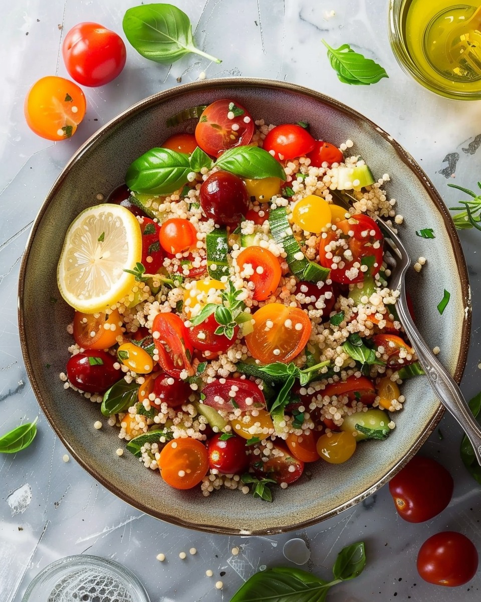 Cherry Tomato Couscous Salad