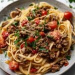 Creamy One-Pot Spaghetti Dinner