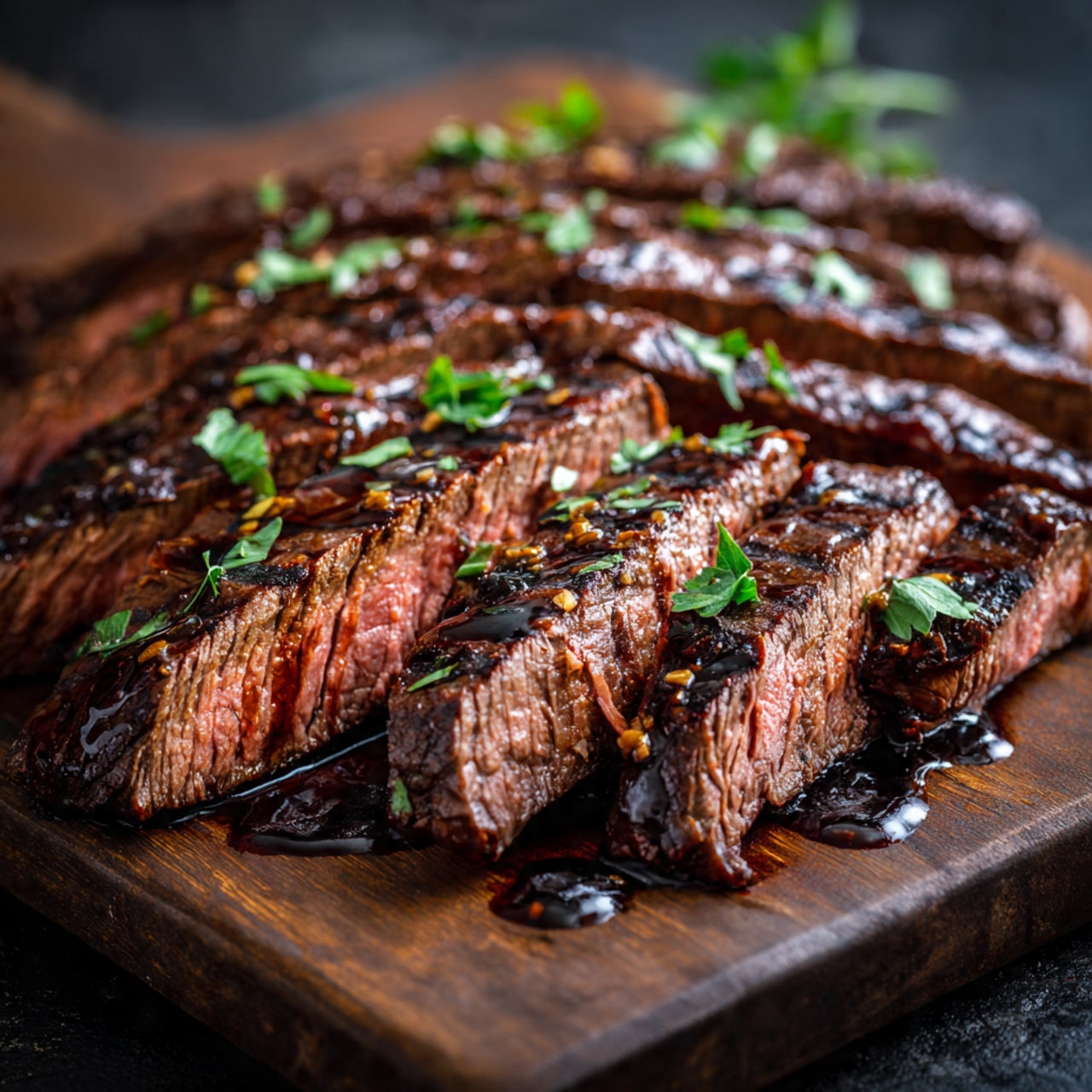 Bavette Steak with Balsamic