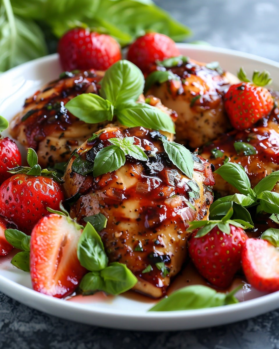Strawberry Basil Chicken