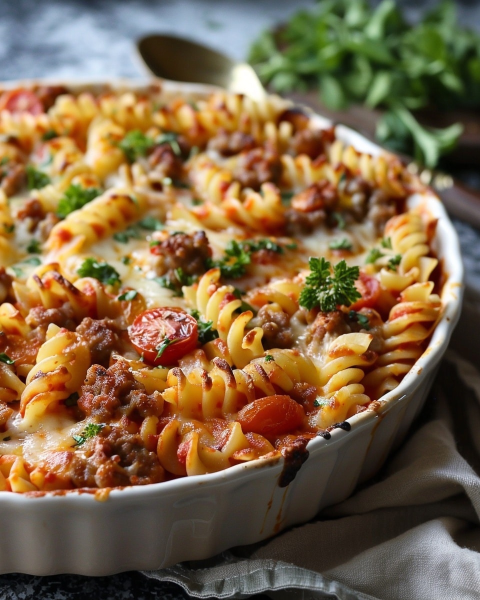 Pizza Pasta Bake