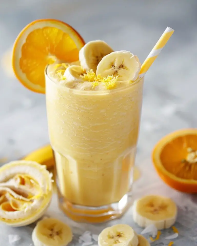 Orange Banana Smoothie