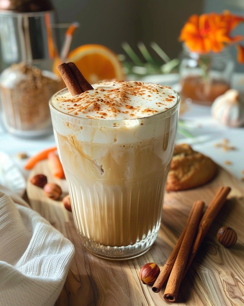 Brown Sugar Carrot Cake Latte