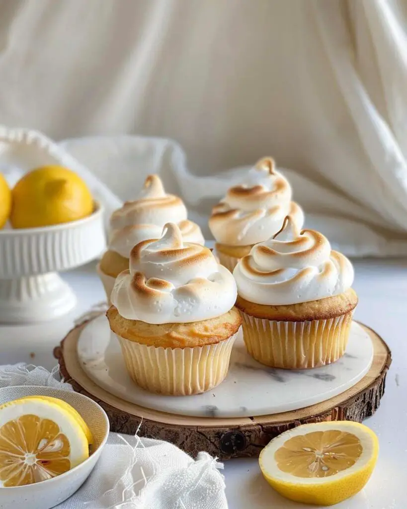 Lemon Meringue Cupcakes