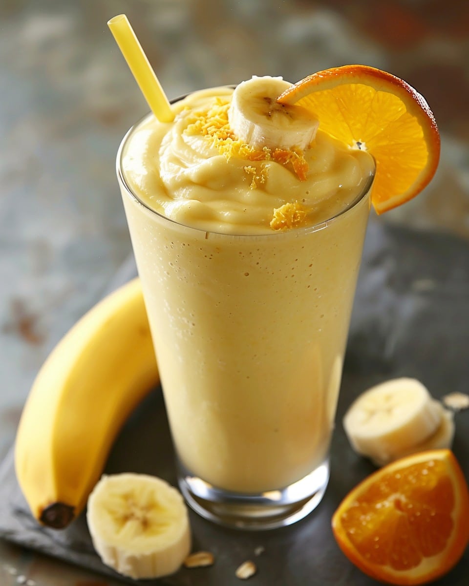 Orange Banana Smoothie
